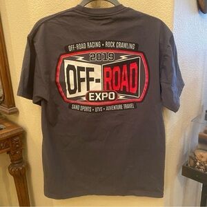 OFF-ROAD EXPO 2019 Graphic Gray T-Shirt Size Medium